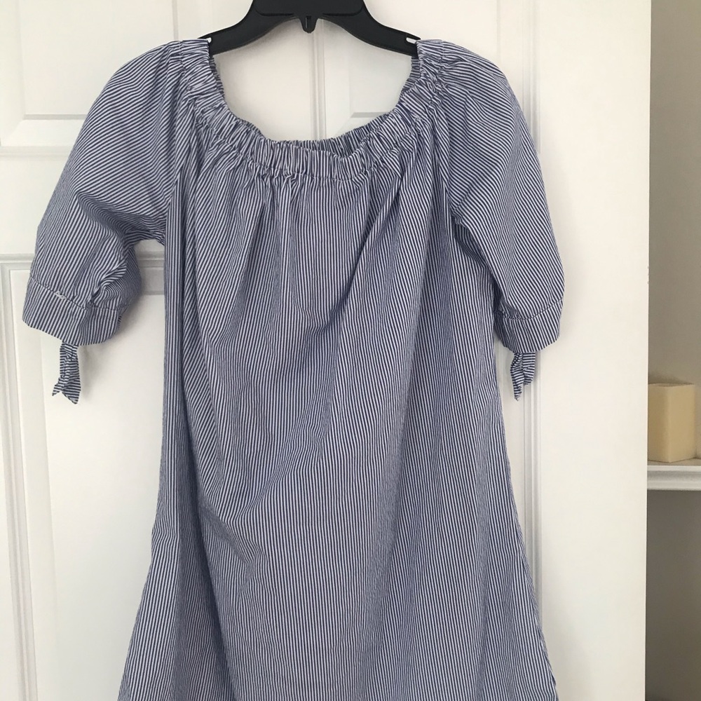 Side shoulder tunic, dress